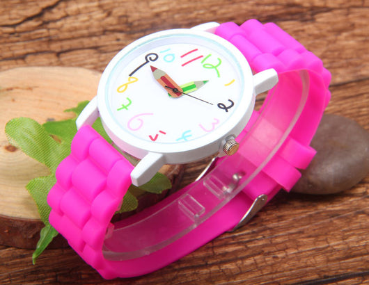 Reloj Sacapuntas de Lápices de Colores Personalizado - Image 30