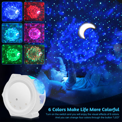 Lámpara Proyectora de Cielo Estrellado con LED y Control Táctil - Image 10