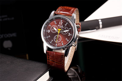 Reloj de cuarzo casual de tres esferas para estudiantes hombre y mujer - Image 11