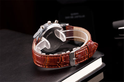 Reloj de cuarzo casual de tres esferas para estudiantes hombre y mujer - Image 14