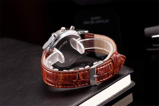 Reloj de cuarzo casual de tres esferas para estudiantes hombre y mujer - Image 14