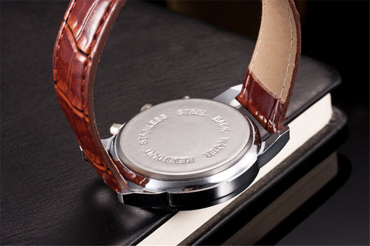 Reloj de cuarzo casual de tres esferas para estudiantes hombre y mujer - Image 17