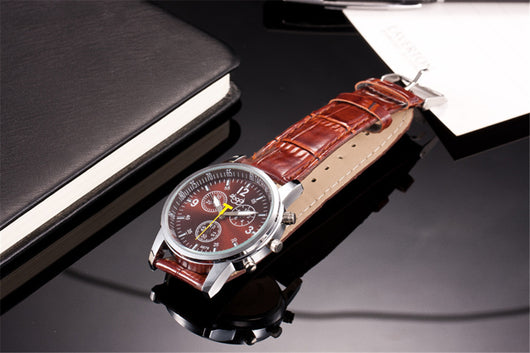 Reloj de cuarzo casual de tres esferas para estudiantes hombre y mujer - Image 18
