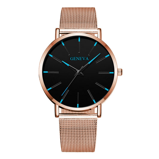 Reloj para hombre con malla de aleación ajustable - Image 2