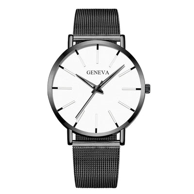 Reloj para hombre con malla de aleación ajustable - Image 3