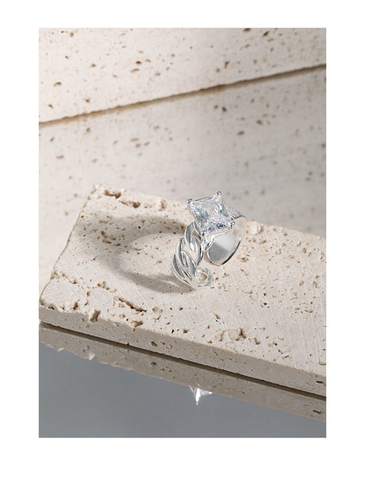 Anillo Temperamental Redstone Exagerado para Mujer - Image 6