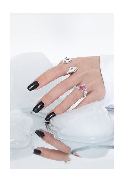 Anillo Temperamental Redstone Exagerado para Mujer - Image 8