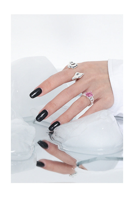 Anillo Temperamental Redstone Exagerado para Mujer - Image 8