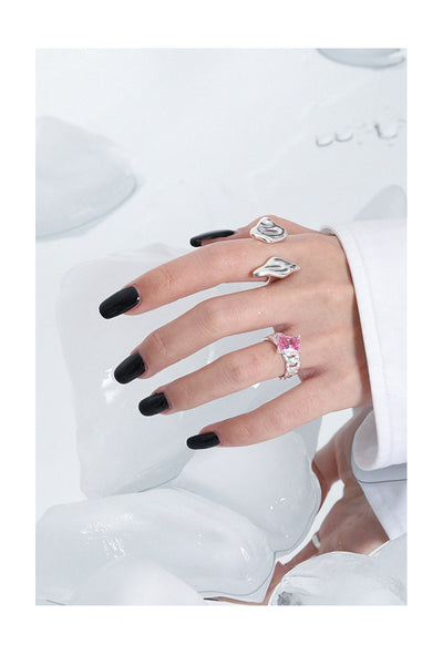 Anillo Temperamental Redstone Exagerado para Mujer - Image 10