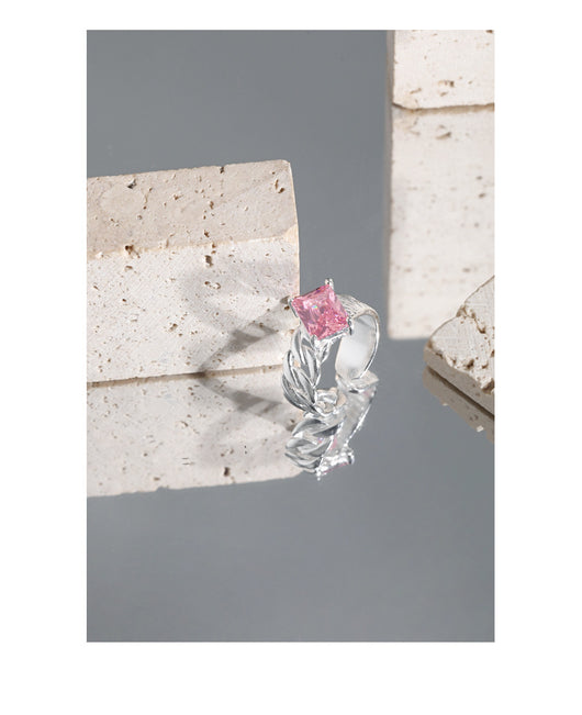 Anillo Temperamental Redstone Exagerado para Mujer - Image 12