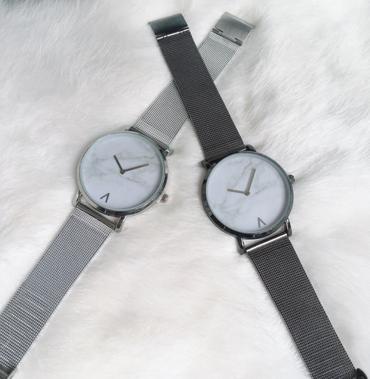 Reloj de cuarzo con pulsera de malla metálica - Image 10