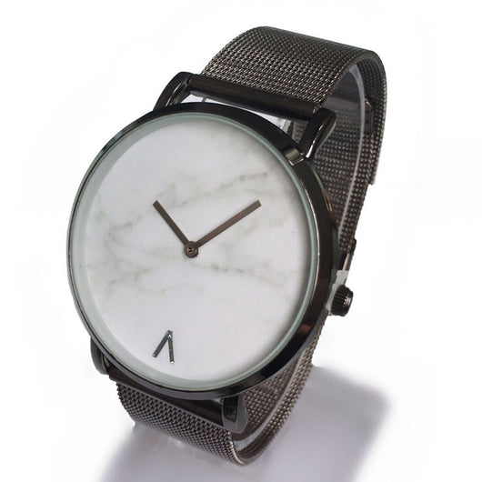 Reloj de cuarzo con pulsera de malla metálica - Image 16