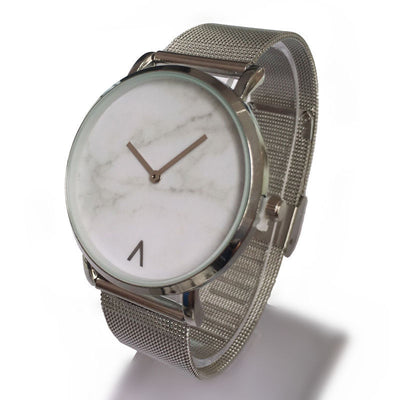 Reloj de cuarzo con pulsera de malla metálica - Image 18