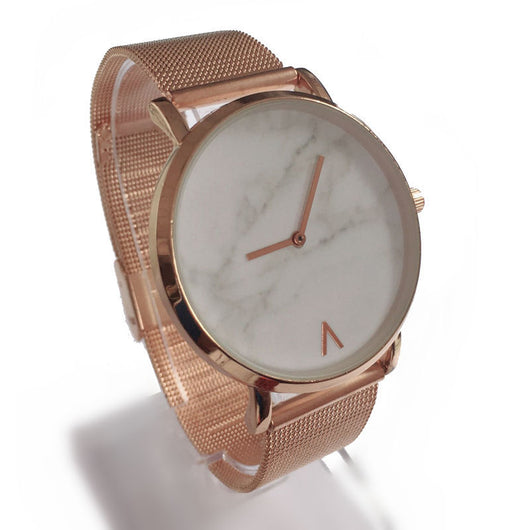 Reloj de cuarzo con pulsera de malla metálica - Image 19