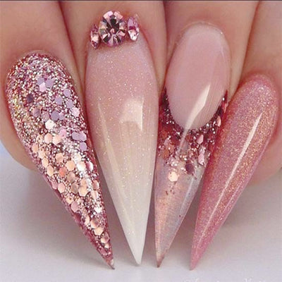 Set de 8 Cajas de Polvo Glitter para Diseño de Uñas - Image 10