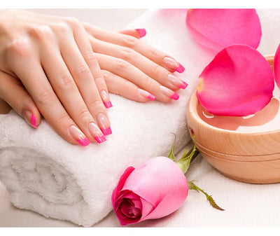 Uñas Postizas Francesas Largas - Parches de Diseño Nail Art - Image 7