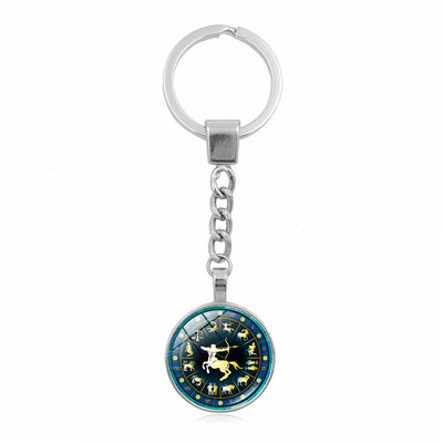 Llavero Constelaciones Zodiacales con Piedras Preciosas Finas - Image 29
