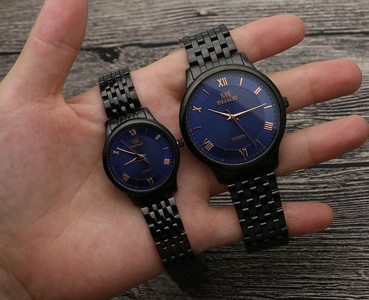 Reloj de Hombre Acero Inoxidable Dorado Resistente al Agua - Estilo Moderno Cuarzo - Image 8