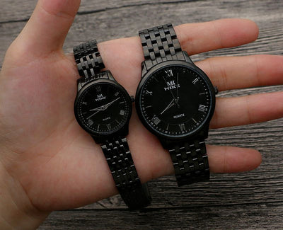 Reloj de Hombre Acero Inoxidable Dorado Resistente al Agua - Estilo Moderno Cuarzo - Image 11