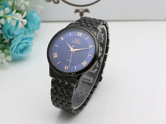 Reloj de Hombre Acero Inoxidable Dorado Resistente al Agua - Estilo Moderno Cuarzo - Image 13