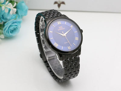 Reloj de Hombre Acero Inoxidable Dorado Resistente al Agua - Estilo Moderno Cuarzo - Image 14