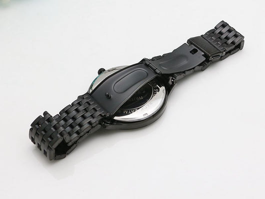 Reloj de Hombre Acero Inoxidable Dorado Resistente al Agua - Estilo Moderno Cuarzo - Image 16