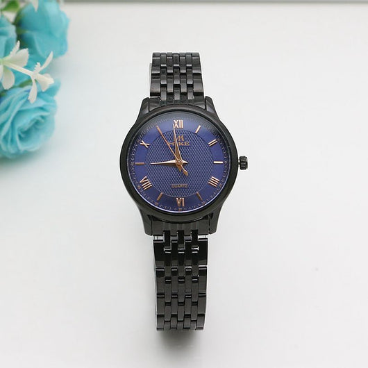Reloj de Hombre Acero Inoxidable Dorado Resistente al Agua - Estilo Moderno Cuarzo - Image 17