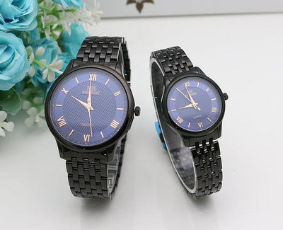 Reloj de Hombre Acero Inoxidable Dorado Resistente al Agua - Estilo Moderno Cuarzo - Image 19