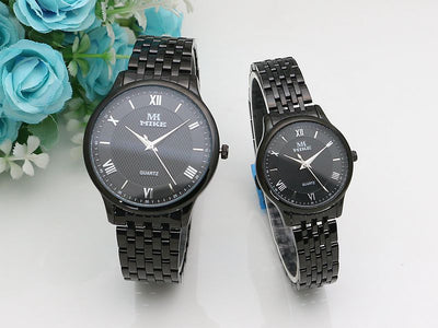 Reloj de Hombre Acero Inoxidable Dorado Resistente al Agua - Estilo Moderno Cuarzo - Image 24