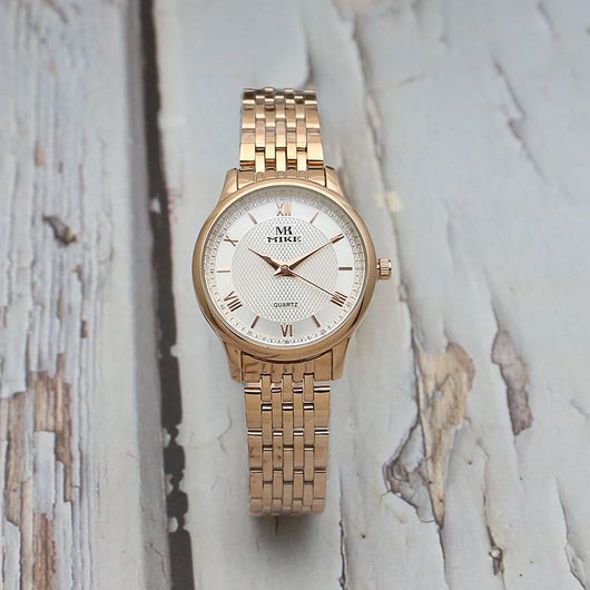 Reloj de Hombre Acero Inoxidable Dorado Resistente al Agua - Estilo Moderno Cuarzo - Image 29