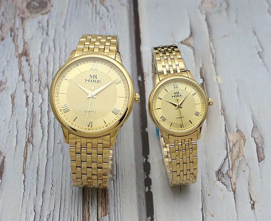Reloj de Hombre Acero Inoxidable Dorado Resistente al Agua - Estilo Moderno Cuarzo - Image 35