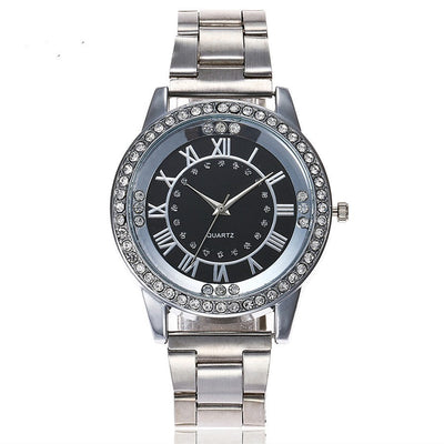 Reloj de Oro Rosado Vansvar Lujo para Mujer con Cristales Rhinestone - Image 11