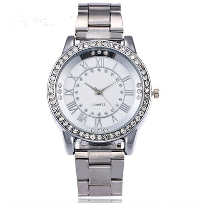 Reloj de Oro Rosado Vansvar Lujo para Mujer con Cristales Rhinestone - Image 14