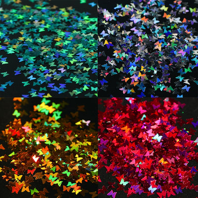 Decoración de Uñas Mariposa Lentejuelas Sinfónica - Image 10