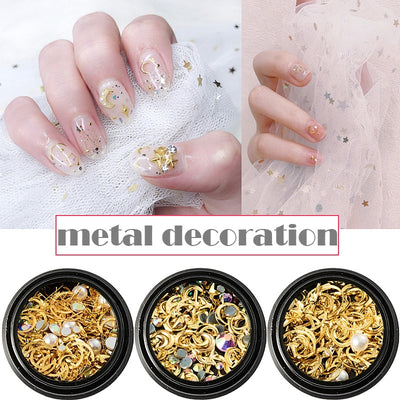 Remaches de Cobre Redondos Xingyue con Lentejuelas para Decoración de Uñas - Image 6