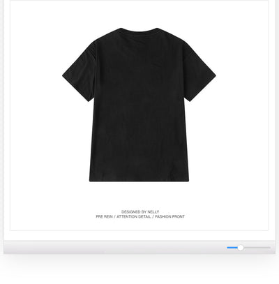 Playera Estampada Cuello Redondo Manga Corta para Estudiantes - Image 10