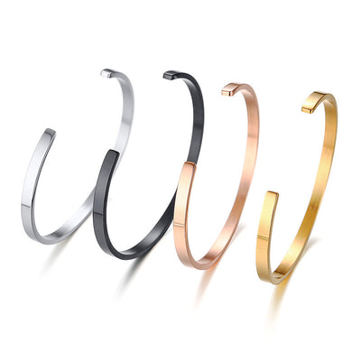 Pulsera C de 4MM para Mujer con Grabado Personalizado - Image 9
