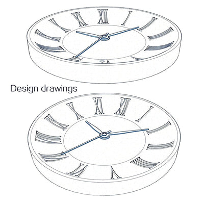 Reloj de Cuarzo con Cuerpo de Madera Natural - Image 9