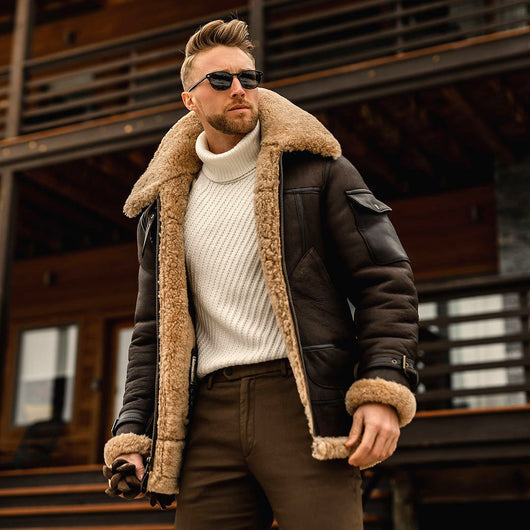 Chaqueta Táctica Militar para Hombre con Cuello de Piel y Forro Polar - Image 12