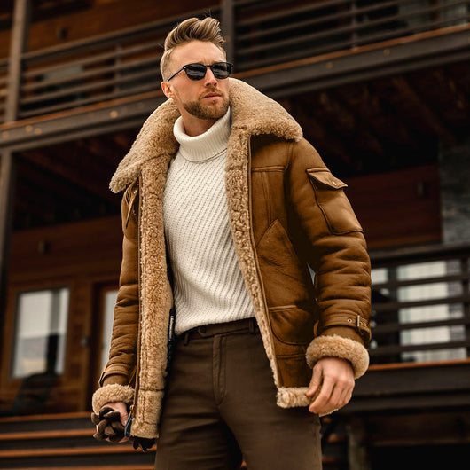Chaqueta Táctica Militar para Hombre con Cuello de Piel y Forro Polar - Image 13