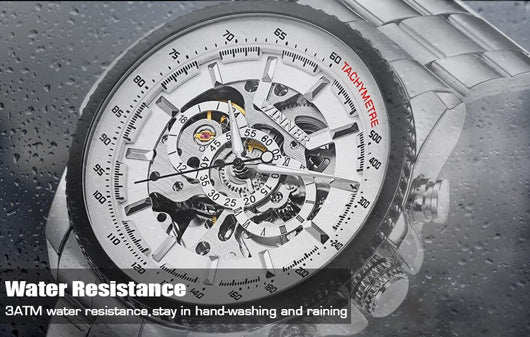 Reloj Automático para Hombre con Calendario y Pulsera de Acero - Image 9