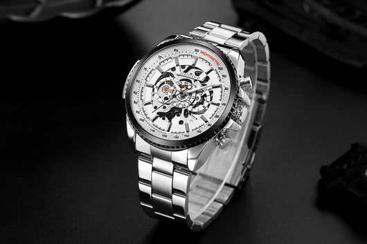 Reloj Automático para Hombre con Calendario y Pulsera de Acero - Image 10