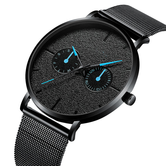 Reloj de Hombre con Malla Metálica