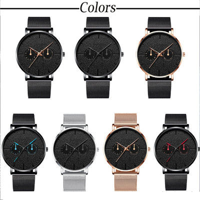 Reloj de Hombre con Malla Metálica - Image 11