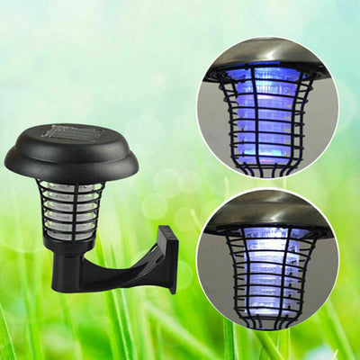 Lámpara Solar Anti-Mosquitos con Trampa UV - Eliminador de Insectos para Jardín - Image 10