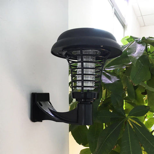 Lámpara Solar Anti-Mosquitos con Trampa UV - Eliminador de Insectos para Jardín - Image 11