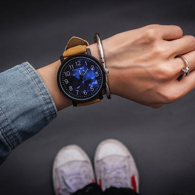 Reloj de Pulsera Casual con Carátula Grande y Cinturón - Image 15
