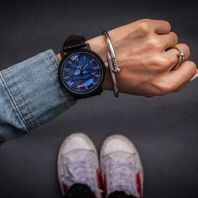 Reloj de Pulsera Casual con Carátula Grande y Cinturón - Image 19