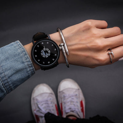 Reloj de Pulsera Casual con Carátula Grande y Cinturón - Image 24