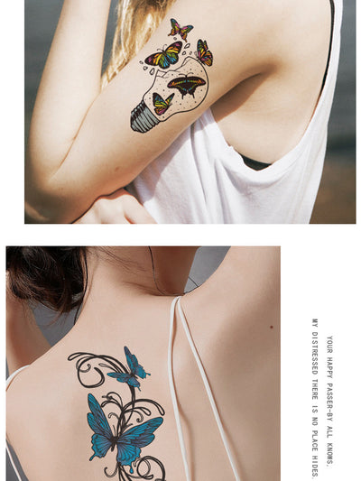 Tatuajes Temporales Impermeables Estilo Europeo y Americano - Image 9